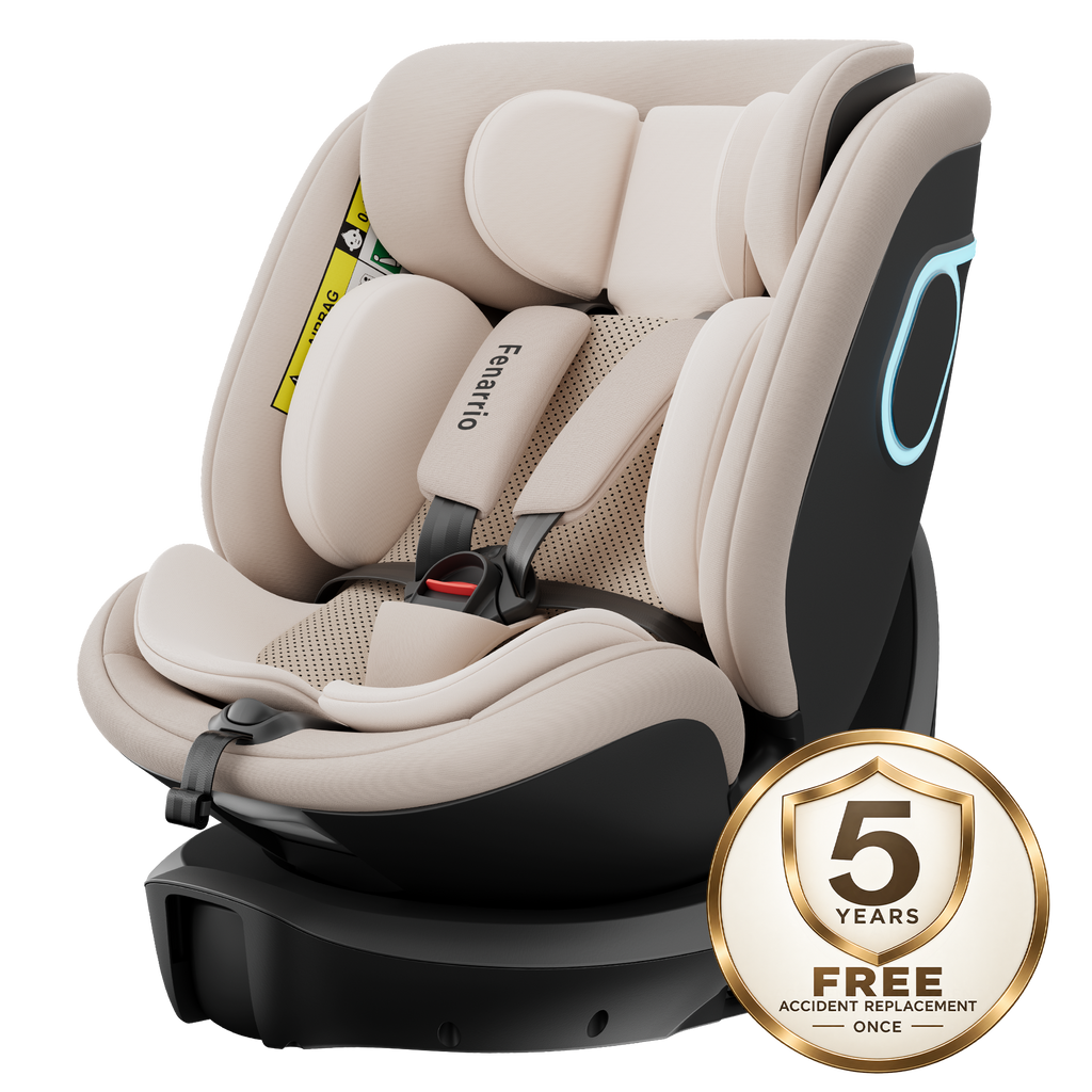 Fenarrio AS5 Kindersitz | 5 Jahre Unfallersatz | Smart Cooling & Sprachassistent